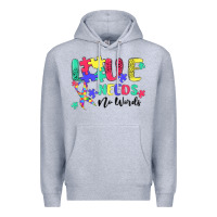 Heather Grey love needs no words autism Premium Hoodie - MaliasSmallBusiness