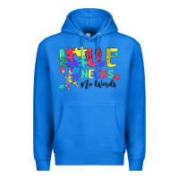 True Royal love needs no words autism Premium Hoodie - MaliasSmallBusiness