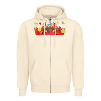 Sandshell sweet summer time libbey cup Zipper Hoodie - HRA Design Shop