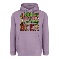 Lavender dear santa just bring a beer with a beer bottle Heavyweight Hoodie - AdoDesignShop