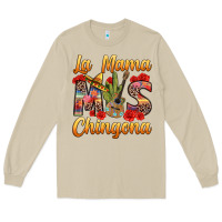 Mushroom La Mama mas Chingona Long Sleeve Tee - texasbilliewilder