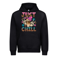 Black just chill with coffee bean bbs Urban Hoodie - BundleAndBundleShop