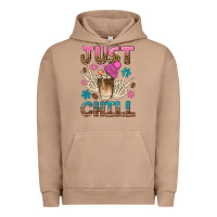 Pigment Burro just chill with coffee bean bbs Urban Hoodie - BundleAndBundleShop
