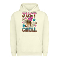 Pigment Pistachio just chill with coffee bean bbs Urban Hoodie - BundleAndBundleShop