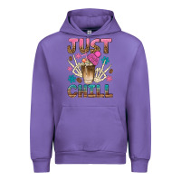 Tulip just chill with coffee bean bbs Urban Hoodie - BundleAndBundleShop