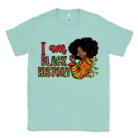 Seafoam I am black history Classic Tee - Zillion Design Studio