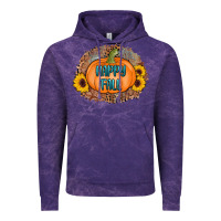 Cloud Purple happy fall Vintage Hoodie - AdoDesignShop
