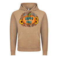 Vintage Coffee happy fall Vintage Hoodie - AdoDesignShop