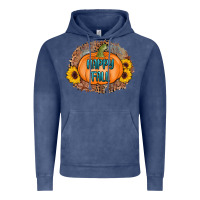 Vintage Denim happy fall Vintage Hoodie - AdoDesignShop