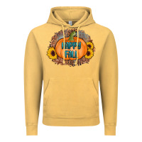 Vintage Mustard happy fall Vintage Hoodie - AdoDesignShop