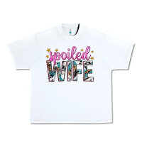 White spoiled wife Urban Heavy Tee - texasbilliewilder