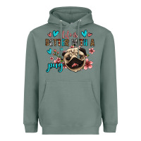 Sage life is better with a pug Heavyweight Hoodie - Jasminsmagicworld