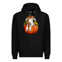 Black fall pumpkin lamb nancy cooper Premium Hoodie - NancyCooperArtShop