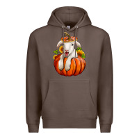 Coffee fall pumpkin lamb nancy cooper Premium Hoodie - NancyCooperArtShop