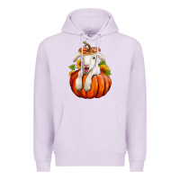 Lilac fall pumpkin lamb nancy cooper Premium Hoodie - NancyCooperArtShop
