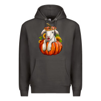 Smoke fall pumpkin lamb nancy cooper Premium Hoodie - NancyCooperArtShop