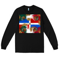 Mexican And Dominican Republic Long Sleeve Tee | Teevron