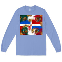 Colony Blue Mexican and Dominican Republic Long Sleeve Tee - texasbilliewilder