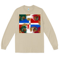 Mushroom Mexican and Dominican Republic Long Sleeve Tee - texasbilliewilder