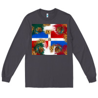 Smoke Mexican and Dominican Republic Long Sleeve Tee - texasbilliewilder