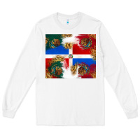 White Mexican and Dominican Republic Long Sleeve Tee - texasbilliewilder