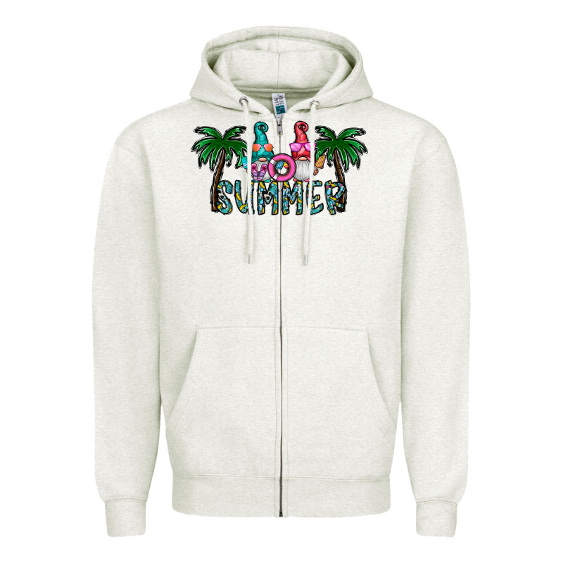 Summer Zipper Hoodie by CowhideDigitalArt | Teevron