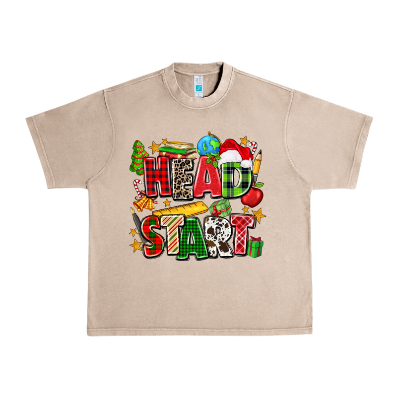 Head Start Christmas Urban Heavy Tee by Zillion Design Studio | Teevron