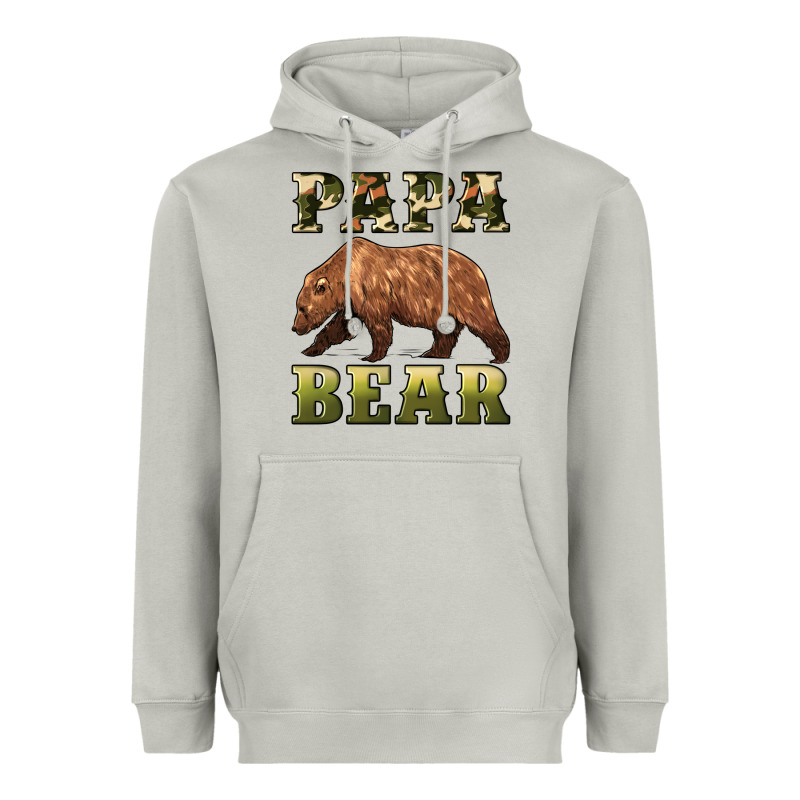 Papa Bear Heavyweight Hoodie by Artiststas | Teevron