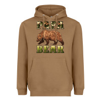 Toasted Coconut papa bear Heavyweight Hoodie - Artiststas