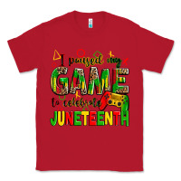 Red I paused my game to celebrate Juneteenth Classic Tee - Zillion Design Studio