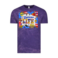 Cloud Purple dispatcher life Vintage Tee - RanaPortraitStore