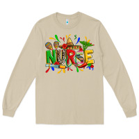 Mushroom cinco de mayo nurse Long Sleeve Tee - Zillion Design Studio