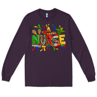 Plum cinco de mayo nurse Long Sleeve Tee - Zillion Design Studio