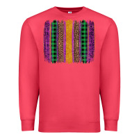 Cardinal mardi gras western brush stroke Premium Sweatshirt - Artiststas