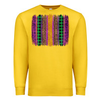 Lemon mardi gras western brush stroke Premium Sweatshirt - Artiststas
