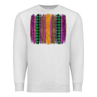Oatmeal Heather mardi gras western brush stroke Premium Sweatshirt - Artiststas