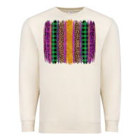 Sandshell mardi gras western brush stroke Premium Sweatshirt - Artiststas