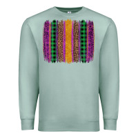 Seafoam mardi gras western brush stroke Premium Sweatshirt - Artiststas