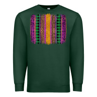 Sports Green mardi gras western brush stroke Premium Sweatshirt - Artiststas