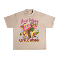 French Oak stay trippy little hippie tbw Urban Heavy Tee - texasbilliewilder