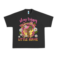 Pigment Black stay trippy little hippie tbw Urban Heavy Tee - texasbilliewilder