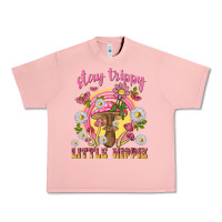 Salmon stay trippy little hippie tbw Urban Heavy Tee - texasbilliewilder