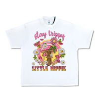 White stay trippy little hippie tbw Urban Heavy Tee - texasbilliewilder