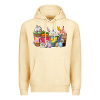 Pina Colada Easter coffee cups Premium Hoodie - NancyCooperArtShop