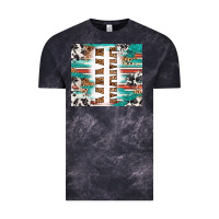 Cloud Black customized mama Vintage Tee - RanaPortraitStore