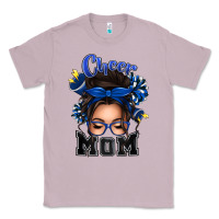 Lilac cheer mom messy bun Classic Tee - texasbilliewilder