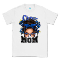 White cheer mom messy bun Classic Tee - texasbilliewilder
