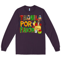 Plum tequila por favor Long Sleeve Tee - Zillion Design Studio
