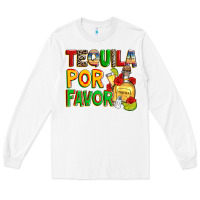 White tequila por favor Long Sleeve Tee - Zillion Design Studio