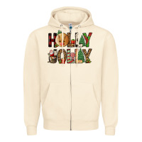 Sandshell holly jolly Zipper Hoodie - FaDigitalArtStudio